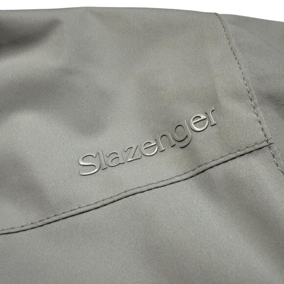 Slazenger Golf Men’s Tech Bomber Jacket Grey Hi Rise 1/2 Zip Sz XXL NWT - Picture 6 of 14